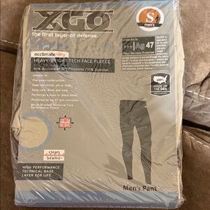 NWT XGO Small Men’s Heavy Weight Tech Face Fleece